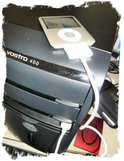 Recharging iPod 4GB un Deasktop Computer USB port